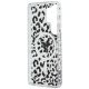 7. Etui Guess IML Leopard Print Triangle MagSafe na Samsung Galaxy S26 Ultra - czarne