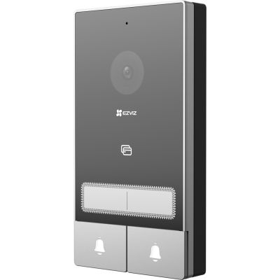 12. Zestaw wideodomofonowy dwurodzinny EZVIZ HP7 z dwoma monitorami