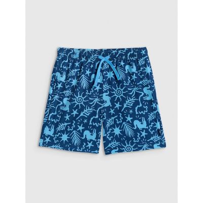 6. Spodenki plażowe boardshorty chłopięce 4F 4FJRSS26UBDSM213-90A