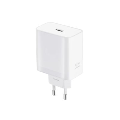 Ładowarka sieciowa OPPO OSAB7CF3AE 80W USB-A - biała
