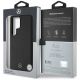 8. Etui Mercedes Leather Debossed Lines MagSafe na Samsung Galaxy S25 Ultra - czarne
