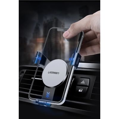 4. Ugreen samochodowy uchwyt grawitacyjny na nawiew kratkę wentylacyjną szary (50564)