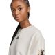 5. Bluza damska adidas Animal Print 3-Stripes French Terry Sweatshirt kremowa JM1836