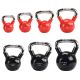 38. Kettlebell żeliwny uchwyt chrom radełkowany HMS KTC12 BLACK 