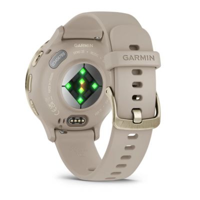 7. Zegarek Garmin Venu 3S 41mm Beżowy