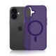 10. Etui 3mk Smoke MagCase na iPhone 16 - fioletowe-półprzezroczyste