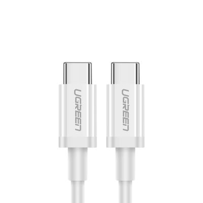 Kabel Ugreen US264 60517 USB-C / USB-C PD QC AFC 0.5m - biały