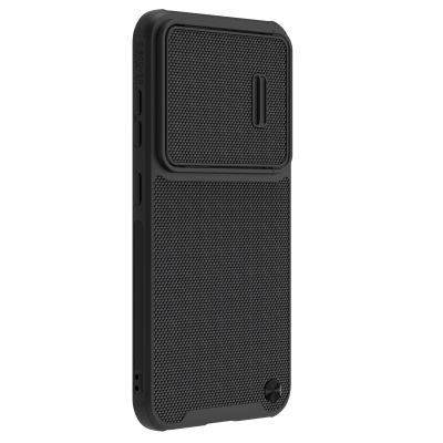 4. Nillkin Textured S Case etui Samsung Galaxy S23+ pancerny pokrowiec z osłoną na aparat czarne