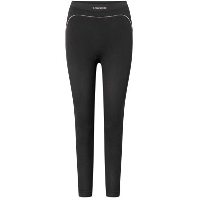 Bielizna damska VIKING Etna 2.0 Lady Pants Bamboo czarno-fioletowa   XL