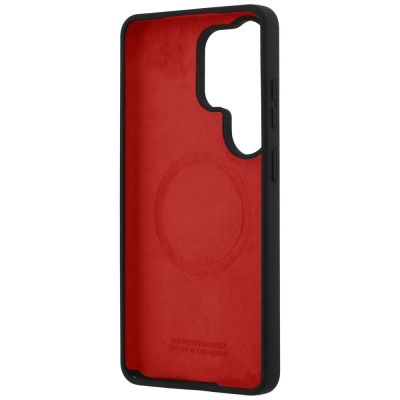 7. Etui BMW M Silicone Tricolor Line MagSafe na Samsung Galaxy S26 Ultra - czarne