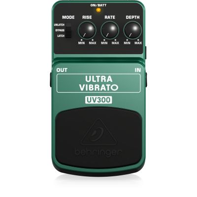 3. Behringer UV300 pedał z efektami Pedał ekspresji Zielony, Czarny