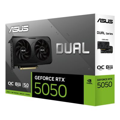 9. Karta graf. ASUS DUAL RTX 5050 8GB OC