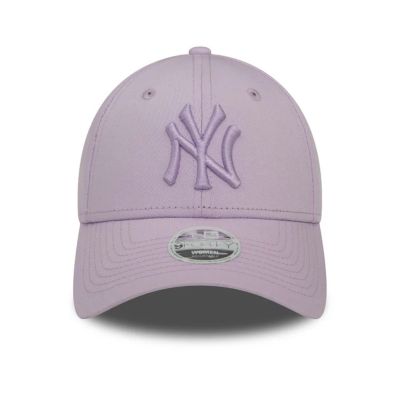 2. Czapka z daszkiem damska New Era 9FORTY NY New York Yankees Womens League Essential Lilac - 60424627