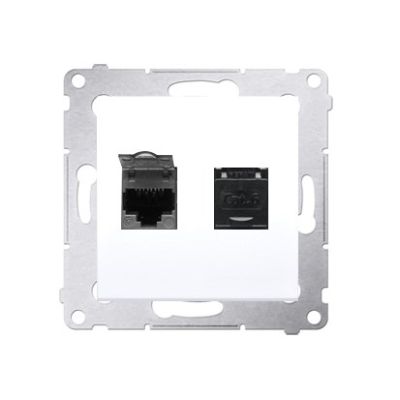 Kontakt-Simon D62.01/11 gniazdko elektryczne Biały