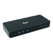 CLUB3D CSV-1585 przełącznik KVM Czarny
