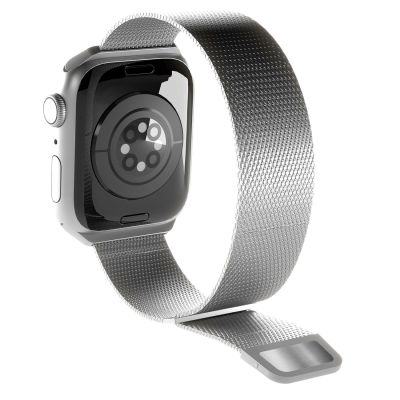 7. Pasek ze stali nierdzewnej Puro Milanese do Apple Watch 42 / 44 / 45 / 49 mm - srebrny