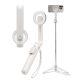 Selfie stick Spigen S571W MagSafe Bluetooth z tripodem - beżowy
