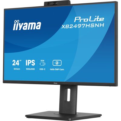 11. iiyama ProLite XB2497HSNH-B1 24IN IPS LCD 4MS 1920X1080 350CD/M2 HDMI/DP/USB 2 monitor komputerowy 60,5 cm (23.8") 1920 x 1080 px Full HD Czarny
