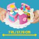 7. Play-Doh Super Slice Cake Play Kitchen Set Zestaw do zabawy z modeliny 624 g Wielobarwny