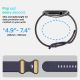 9. Pasek Spigen Nano Pop na Apple Watch 40 / 41 / 42 mm - granatowo-pomarańczowy