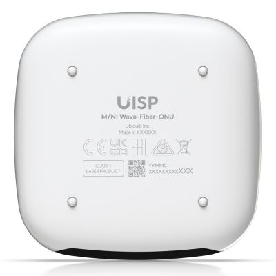 4. Ubiquiti WaveFiber ONU konwerter sieciowy 2488 Mbit/s 1490 nm Czarny, Biały