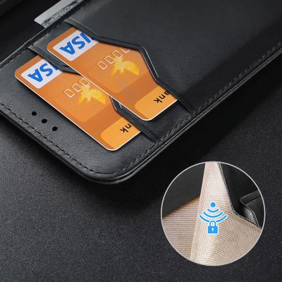 12. Etui Dux Ducis Hivo na Samsung Galaxy S25 Edge z klapką i ochroną RFID - czarne