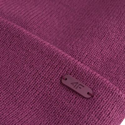 2. Czapka 4F U622 burgund 4FWAW25ACAPU622 60S