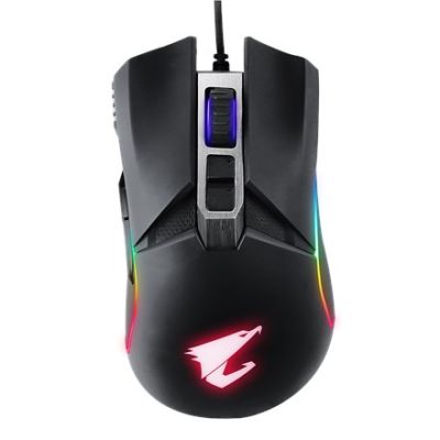 8. Gigabyte AORUS M5, mysz do gier, USB, optyczna, do 16000 DPI