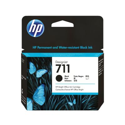 12. HP 711 Oryginalny Czarny 1 szt.