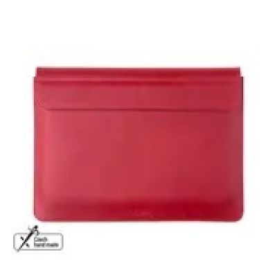 Etui Fixed Skórzane etui FIXED Oxford dla Apple MacBook Pro 14" (2021/2023/2024) czerwony