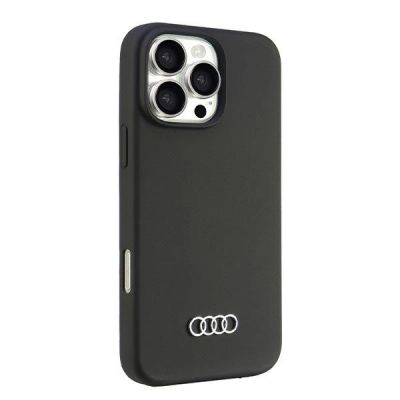 2. Etui Audi Silicone Case na iPhone 16 Pro Max 6.9" - czarne