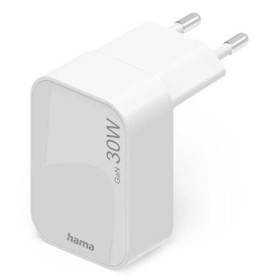 2. Hama 00201954 ładowarka do urządzeń przenośnych Smartfon, Tablet Biały Prąd przemienny Szybkie ładowanie Wewnętrzna