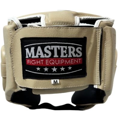 4. Kask bokserski MASTERS KTOP-PU-MATT beżowy