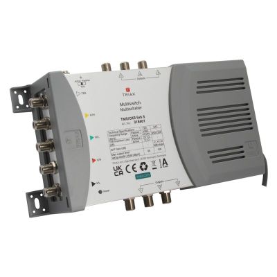 3. Triax 318601 multiswitch sygnału satelitarnego 5 wejś. 6 wyjś.