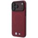 2. Etui BMW M Carbon Printed Ring MagSafe na iPhone 18 Pro Max / 17 Pro Max - burgundowe