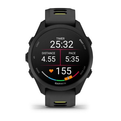 2. Zegarek Garmin Forerunner 170 42,6mm Black Amp Yellow