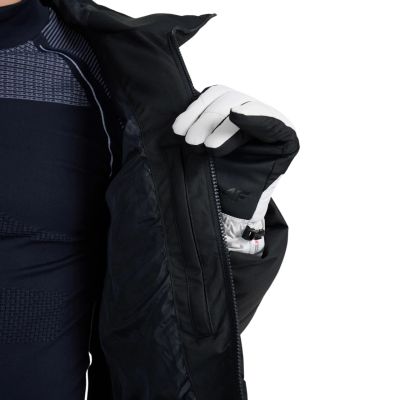 4. Kurtka narciarska męska 4F M0788 głęboka czerń 4FWAW25TTJAM0788 20S