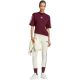 6. Koszulka damska adidas Essentials 3-Stripes Boyfriend bordowa KX0793
