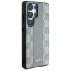 4. Etui DKNY Leather Checkered Pattern MagSafe na Samsung Galaxy S25 Ultra - szare