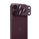 2. Szkło hartowane na aparat Tech-Protect Camfull Fit+ na iPhone 18 Pro - burgundowe