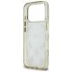 7. Etui Guess IML Peony Dot MagSafe na iPhone 17 Pro - beżowe