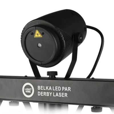 2. Multiefekt LIGHT4ME BELKA LED PAR DERBY LASER