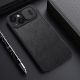 18. Nillkin Qin Leather Pro Case etui iPhone 14 Plus osłona na aparat kabura pokrowiec obudowa z klapką brązowy