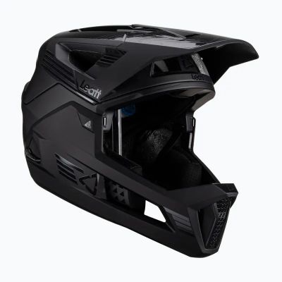 4. Kask rowerowy z wypinaną szczęką LEATT Helmet MTB Enduro 4.0 V23 rozmiar M, czarny