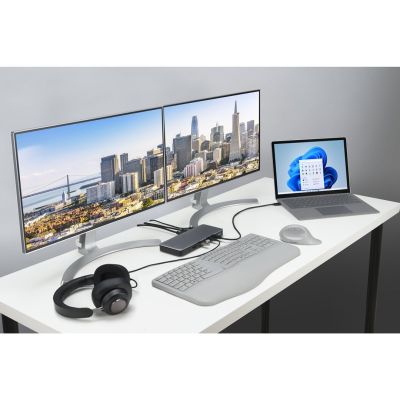 6. Kensington SD5760T - Stacja dokująca - USB-C / USB4 / Thunderbolt 3 / Thunderbolt 4 - 2 x HDMI, Thunderbolt - GigE