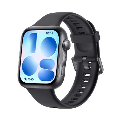 2. Huawei WATCH Fit 5 4,62 cm (1.82") AMOLED 42.9 mm Cyfrowy 480 x 408 px Ekran dotykowy Czarny GPS