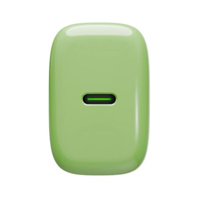 3. Ładowarka sieciowa Puro Pro Lite 30W USB-C  - zielona