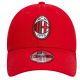 2. New Era Core 9Forty AC Milan Jr Cap 60571773 Czerwone YOUTH