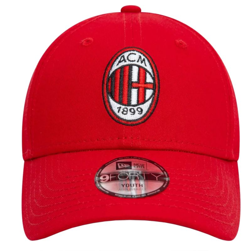 2. New Era Core 9Forty AC Milan Jr Cap 60571773 Czerwone YOUTH