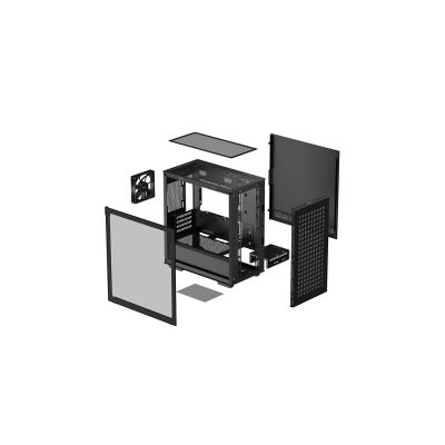 9. Obudowa Deepcool CH370 czarna (R-CH370-BKNAM1-G-1)
